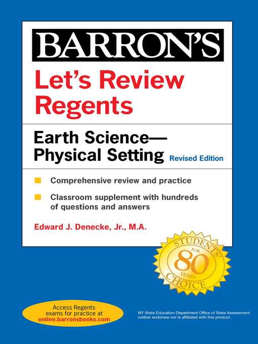 Title details for Let's Review Regents by Edward J. Denecke - Wait list